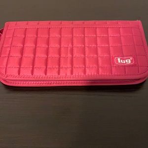 Lug brand travel wallet and passport holder